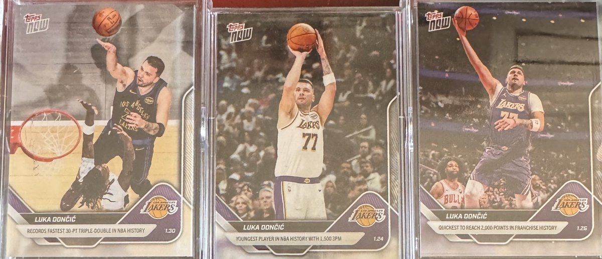 🚨NATIONAL TRADING CARD DAY GIVEAWAY🚨 

Guess <a href="/lukadoncic/">Luka Doncic</a> Points in the 1st Quarter for tonight’s <a href="/Lakers/">Los Angeles Lakers</a> game vs. <a href="/OrlandoMagic/">Orlando Magic</a> &amp; You get a pick of one <a href="/Topps/">Topps</a> Now card pictured below. 

Follow, RT &amp; Comment your guess to enter. GL! #Lakeshow🏆🫡
