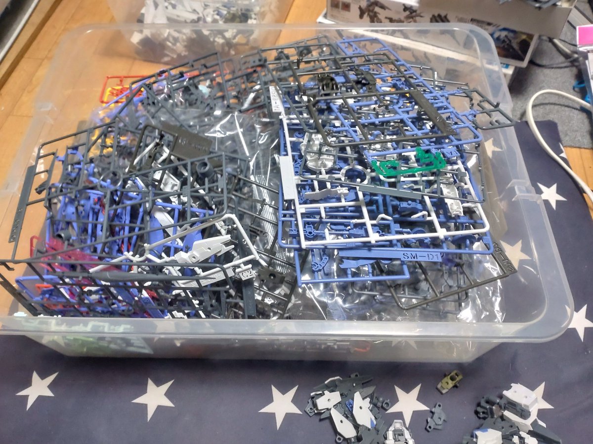 30MM系のジャンクランナー大量に発掘できて神