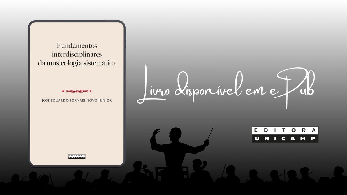 Agora você pode adquirir “Fundamentos interdisciplinares da musicologia sistemática” em formato digital. De autoria de José Eduardo Fornari Novo Junior, o livro busca divulgar conhecimentos técnicos em música para um público amplo. Saiba mais: encurtador.com.br/Gala