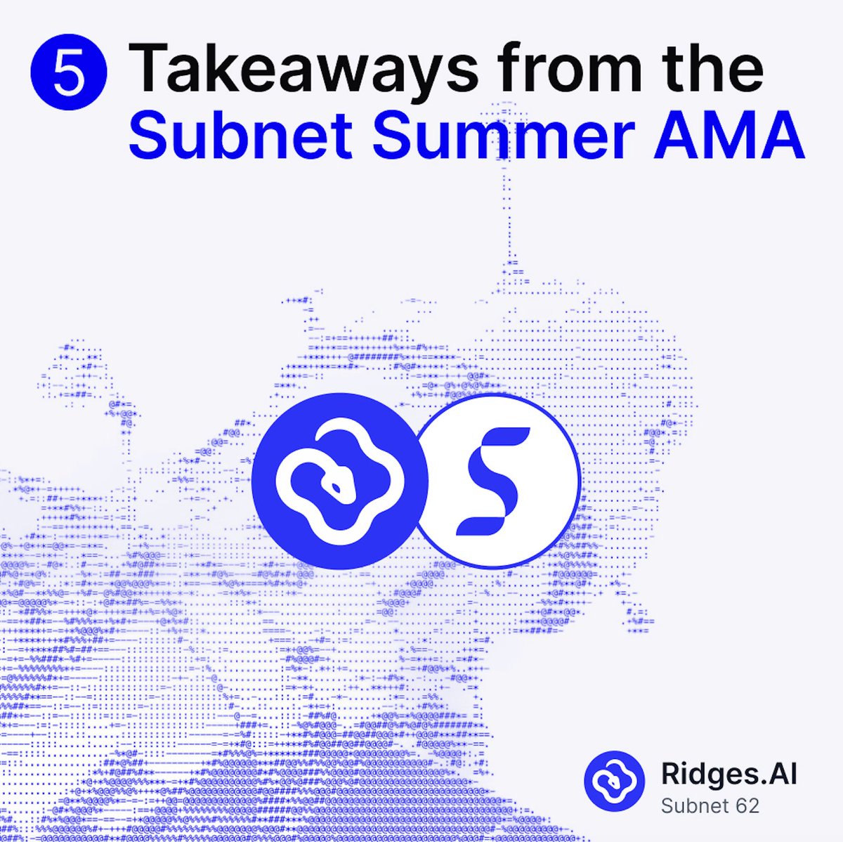 🎙 Highlights, SN62 x <a href="/SubnetSummerTAO/">Subnet Summer</a>

Thanks to everyone who joined - here are five key points from the conversation that show where SN62 is heading.