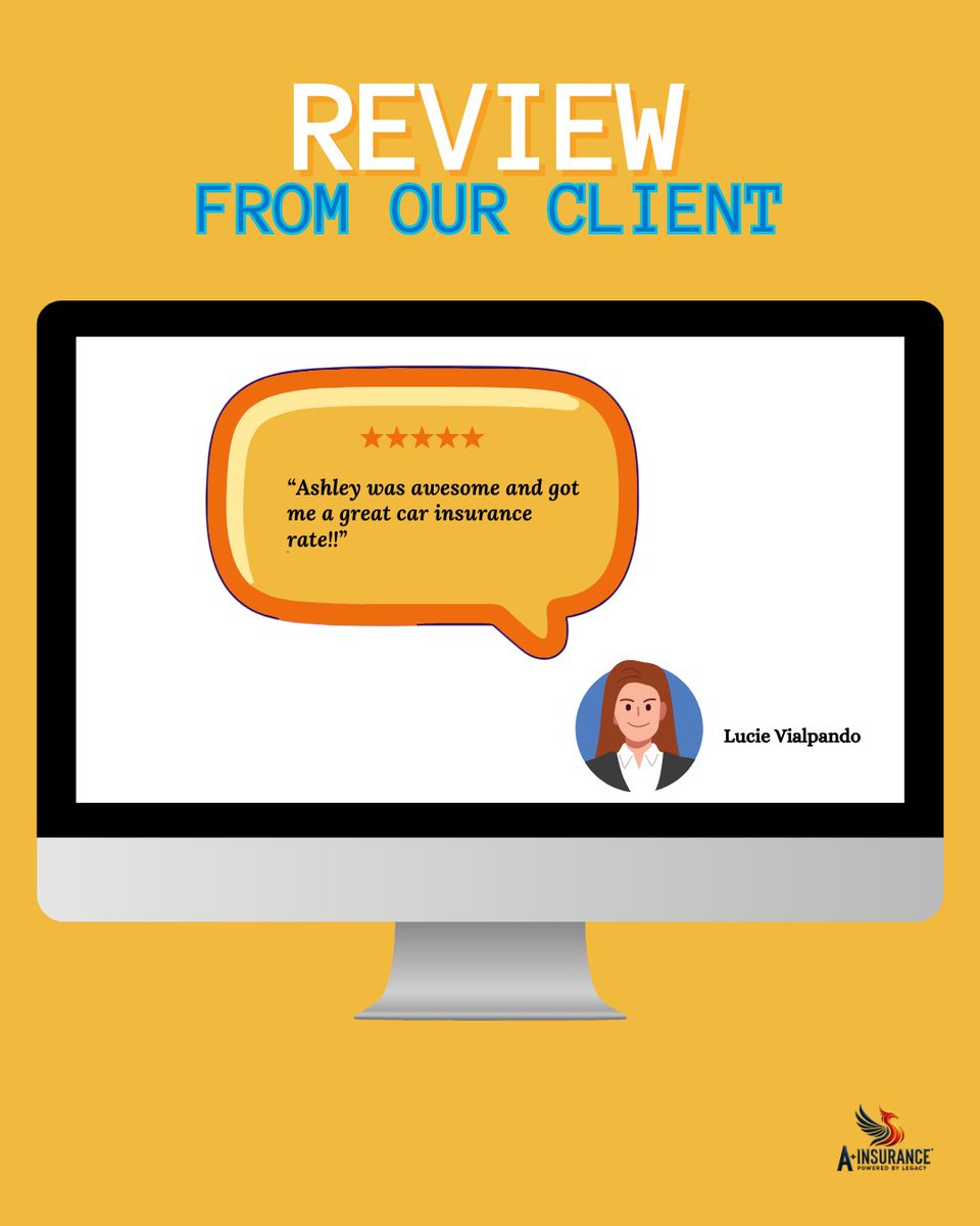 BestAutoRate's tweet image. Our client shared how awesome Ashley was—and how she helped them secure a great insurance rate.
Call/text 1-888-445-2793 or visit learnandserve.org
#APlusInsurance #5StarService #ClientReview #InsuranceSavings #AutoInsurance #HomeInsurance