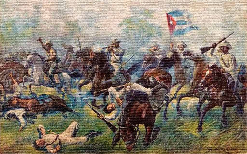 A 131 años del reinicio de nuestras luchas libertarias, el 24 de febrero de 1895, los cubanos continuamos con la misma determinación de aquel momento de defender nuestro país de aquellos que a través de la injerencia intentan apoderarse de ella. #CubaEstáFirme