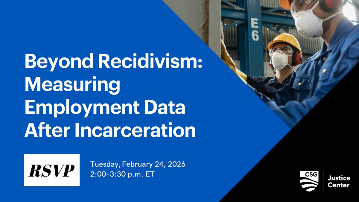 CSG Justice Center tweet media