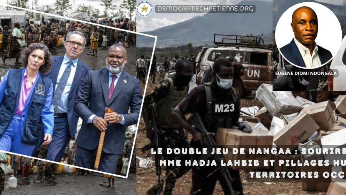 Sourires diplomatiques et dérives humanitaires : Eugène Diomi Ndongala démonte le double jeu de Corneille Nangaa reveil-congo.net/tribunes/souri… <a href="/DiomiNdongala/">Eugène Diomi Ndongala</a>