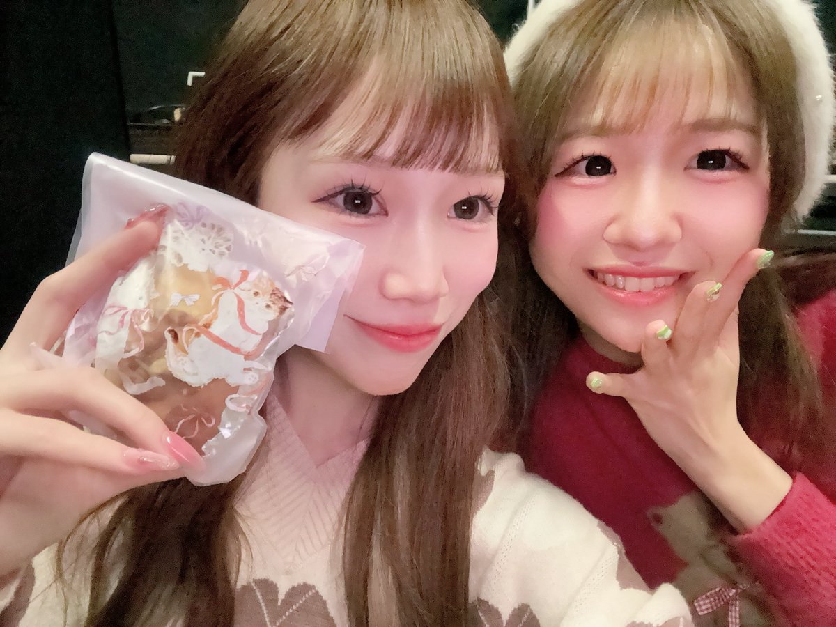 みぃちゃん昨日1日ありがとう♡先輩後輩だけど、時に友達のように