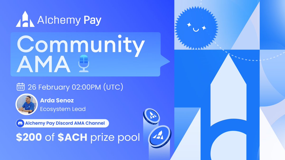 Alchemy Pay|$ACH: Fiat-Crypto Payment Gateway tweet media