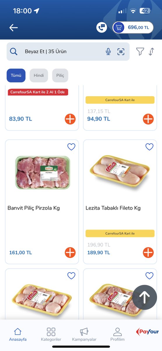 Bayramcan567's tweet photo. @TrafikUtanci @HDerbederd @gsqanal @Penta1912 @borsambogasi Şu an 190 lira kilosu carrefourde, geçen 150 liraydı 4 kilo aldım. https://t.co/BknnsEtLPD