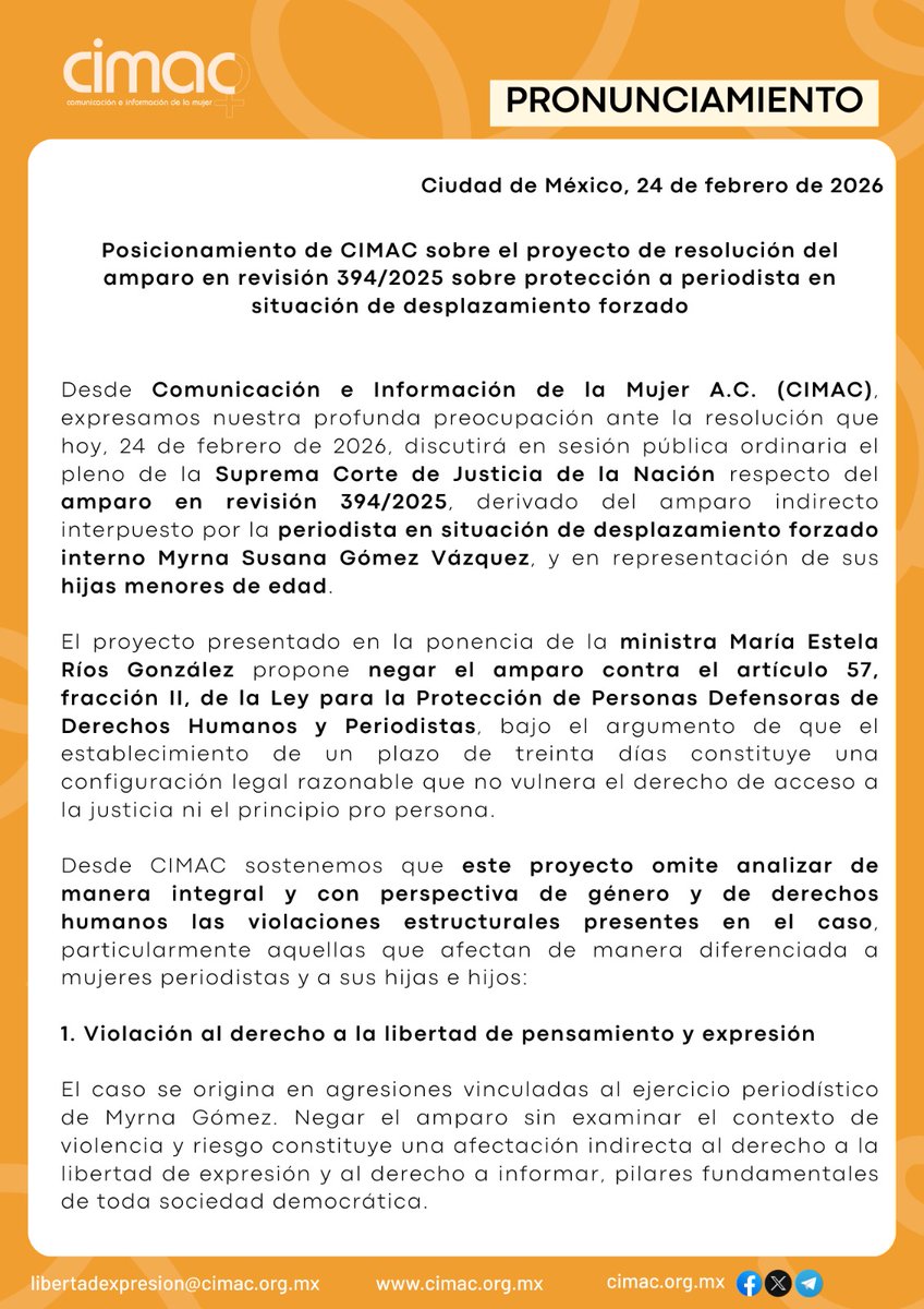 CIMAC.org tweet media
