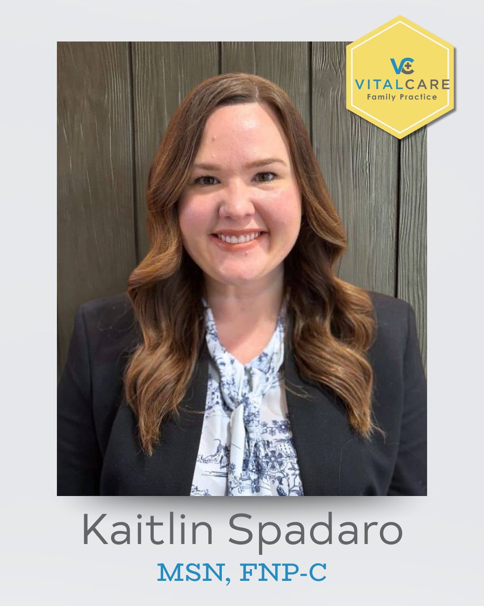 👋 Meet Kaitlin Spadaro, Sleep &amp; Weight Management Specialist at VitalCare Family Practice. Kaitlin is dedicated to providing thoughtful, patient-centered care and works closely with patients to support their health and wellness goals. 

🌐 | vist.ly/4sppv

#MeetourTeam