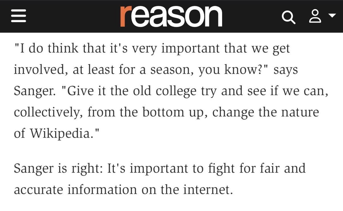 Larry Sanger tweet media