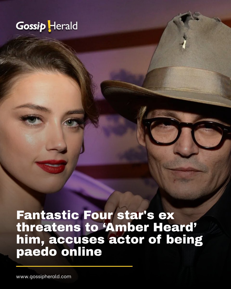 Fantastic Four actor Ioan Gruffudd shared in court yesterday that his former partner threatened to sabotage him, comparing it to the "Amber Heard" situation.

Read more: gossipherald.com/news/48745

#IoanGruudd #AliceEvans #gossipherald