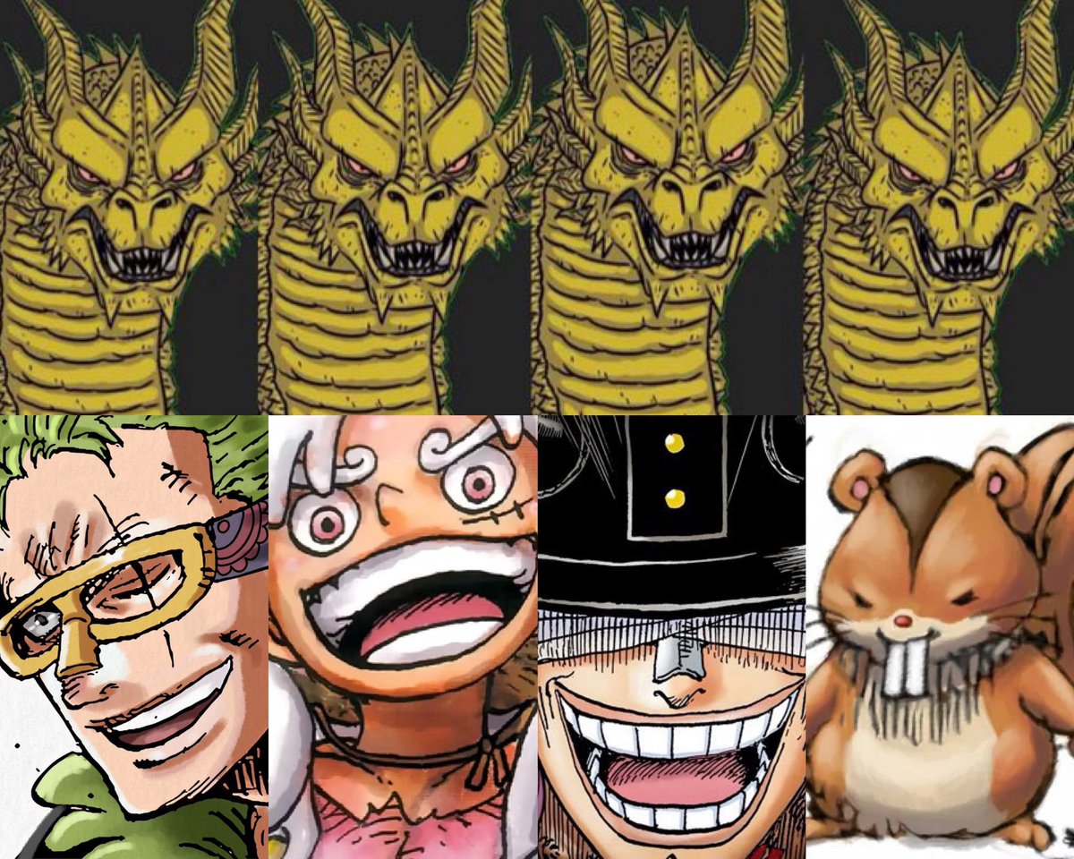 #onepiece1175 
Behold Elbaf, the Monster Quartet has gathered!