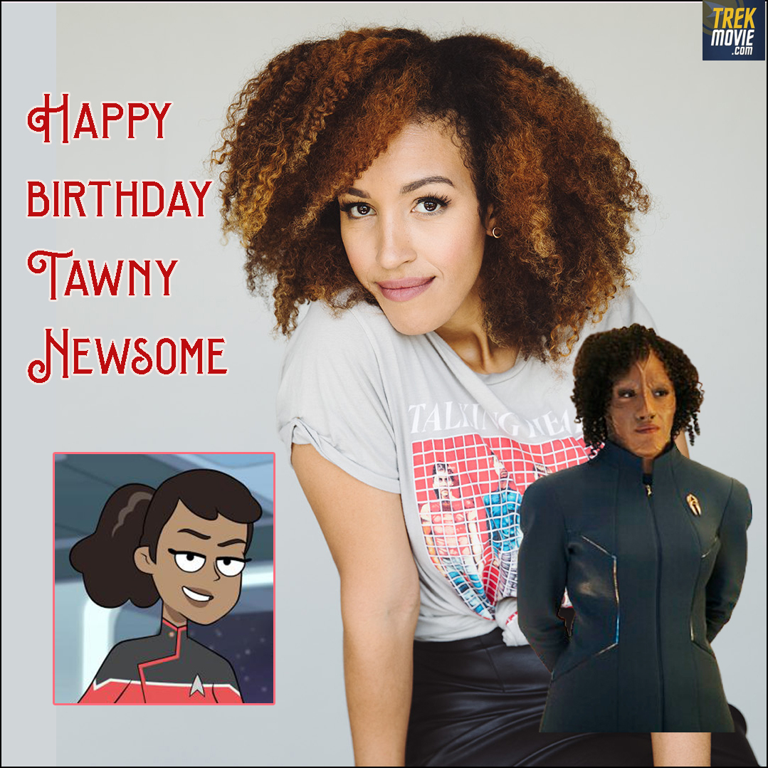 We wish a very happy birthday to Tawny Newsome, a big Star Trek fan who voiced Ensign Mariner on Lower Decks, played her in live-action on Strange New Worlds, and is a writer on Star Trek: Starfleet Academy, where she played Professor Illa Dax. 

#StarTrek