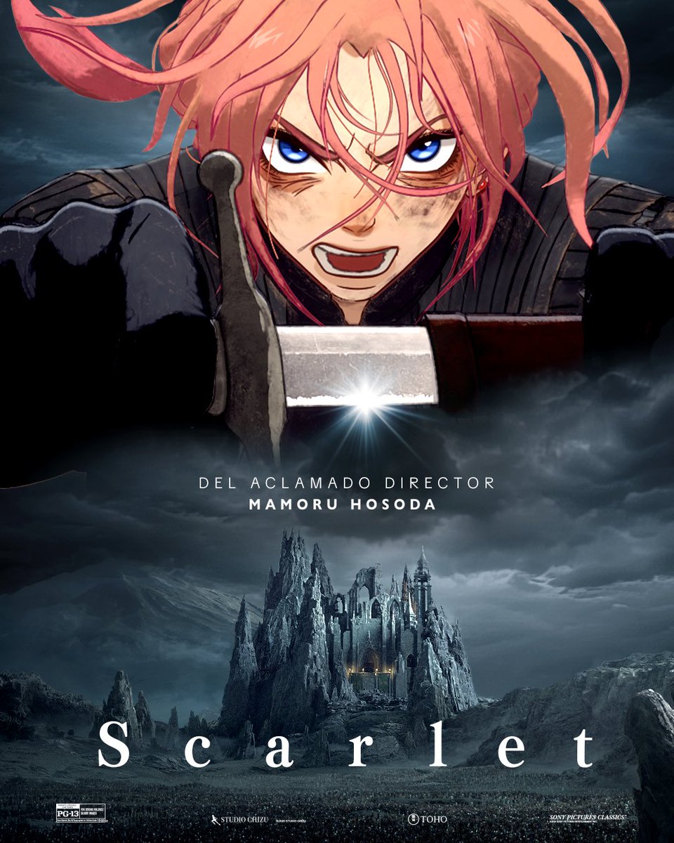 Ella es Scarlet, la princesa que forjó su propio destino.
Exclusivamente en cines 27 de febrero. #ScarletLaPelícula