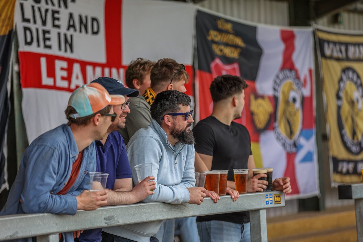 LeamingtonFC's tweet photo. It’s beer garden weather! 🍻
Join us later and have a pint or a few, with Athletico Madrid vs Club Brugge on the big screen before we host Merthyr Town!
#LEAMER https://t.co/593hrDZanK