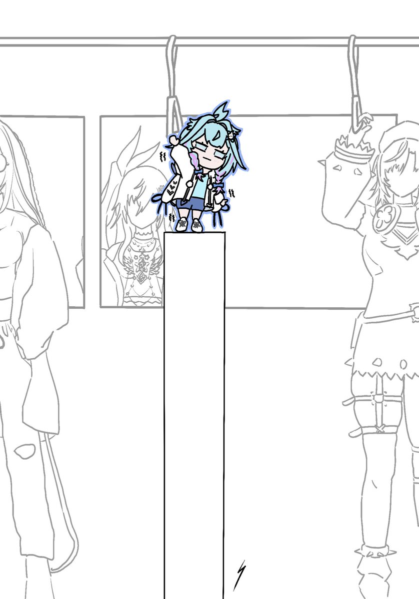 少し足りなかったすうちゃん
#すくすく枢
#リオナート
#もはやちはや
#ニコたん描いたん