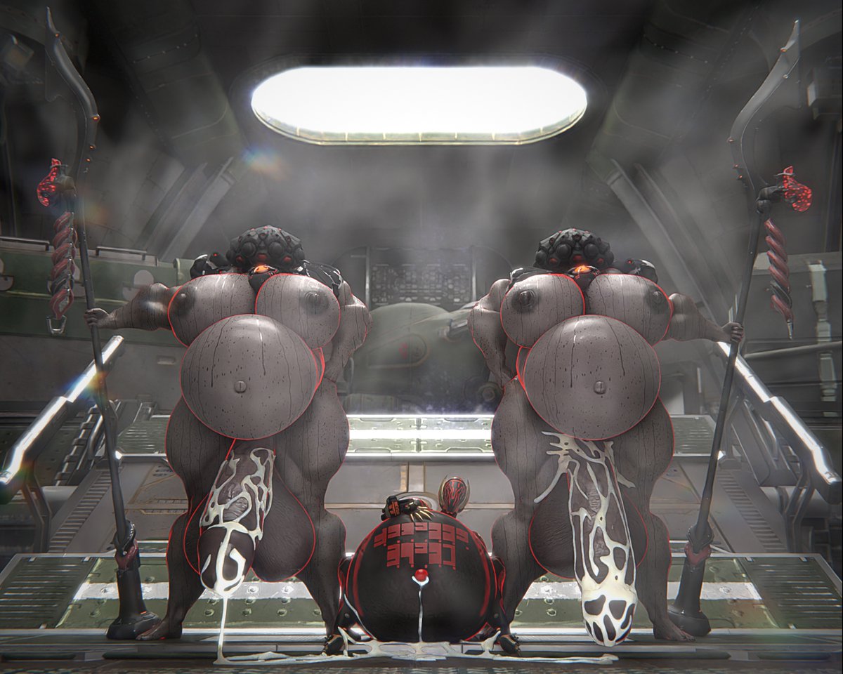qzk_forte's tweet photo. Did you really think they would let you extract with an ass that fat?

Made for @Mc_Lewd_Robot 

#warframe #warframensfw https://t.co/acrc4kyfJo