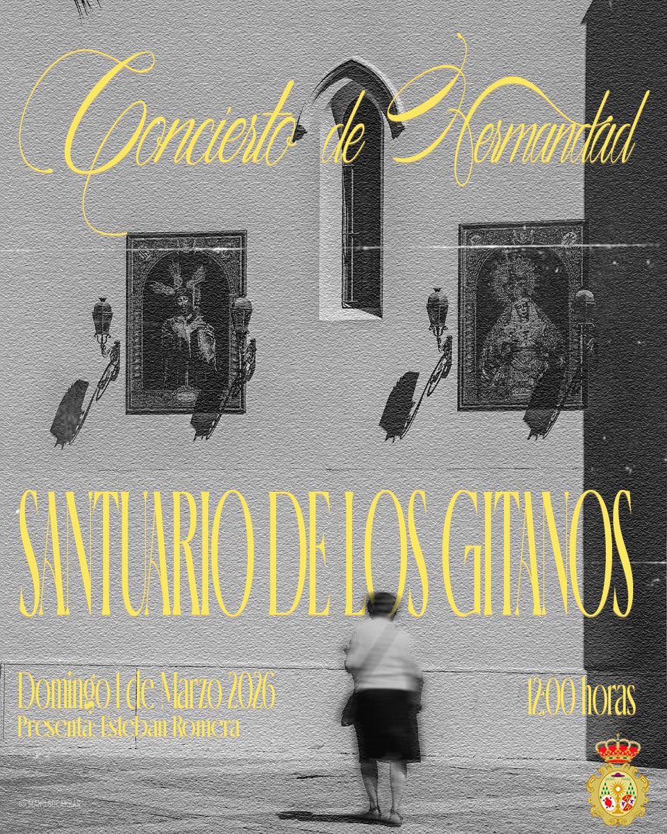 Hay un concierto que no se parece a ningún otro. El que nos recuerda el origen y el sentido de nuestra música. 
Un concierto de 𝐇𝐄𝐑𝐌𝐀𝐍𝐃𝐀𝐃.

Este domingo 1 de marzo a las 12:00h nos vemos en nuestra casa para rendirnos, un año más, a sus pies y rezarles como mejor