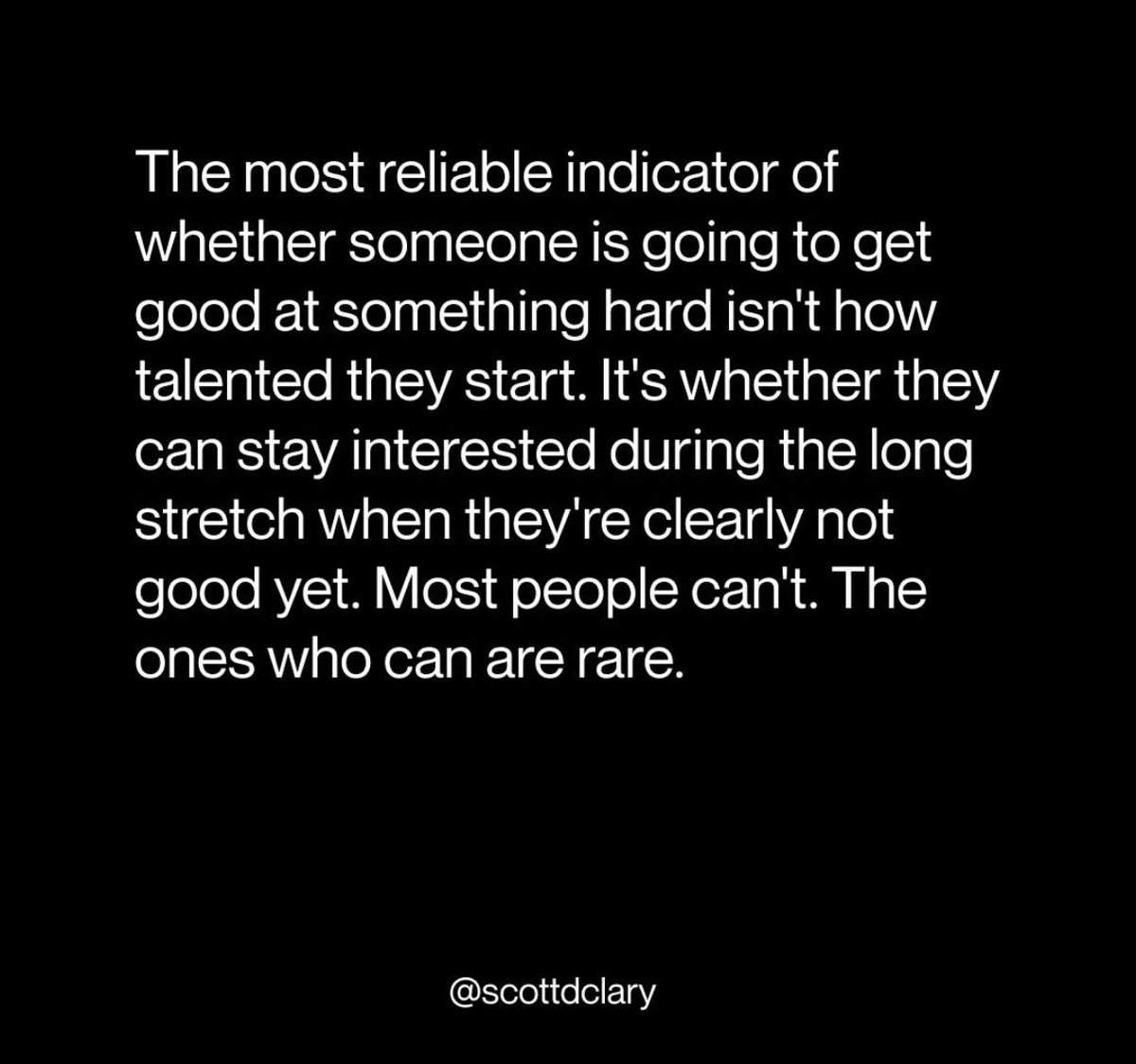 Good advice for young broadcasters in particular.

Nobody is good right away … stick with it!

💯📝⬇️