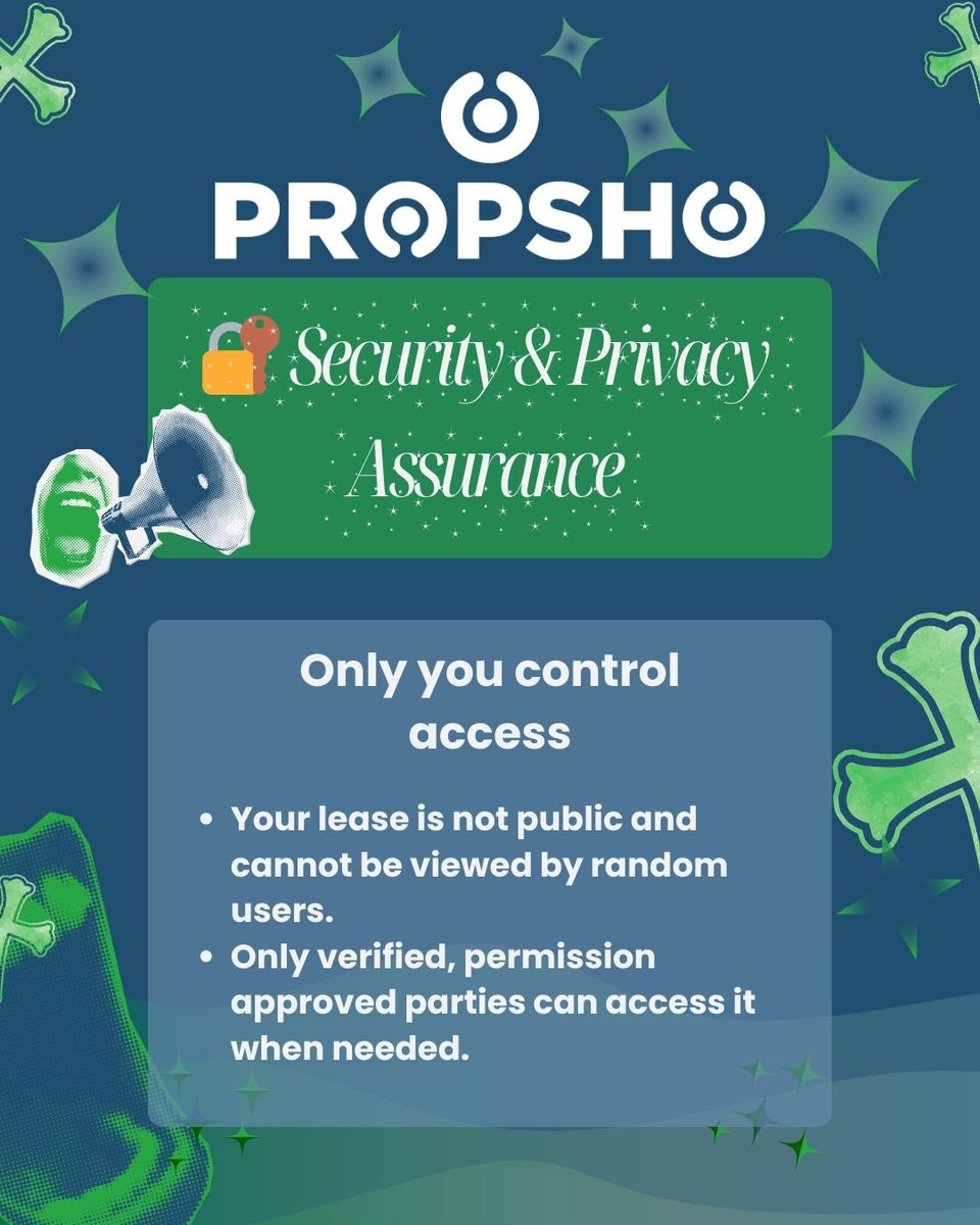 PropSho's tweet photo. Your lease = your business 🔐

When you upload on PropSho, it’s protected with strong encryption, securely stored, and kept completely private.

No exposure. No risks. No stress.

Join now 👉: https://t.co/uWqPrGvDrd. 
#SafeRenting #SecureLeases #StudentLiving #RentSmart https://t.co/IfUDDXPKUv