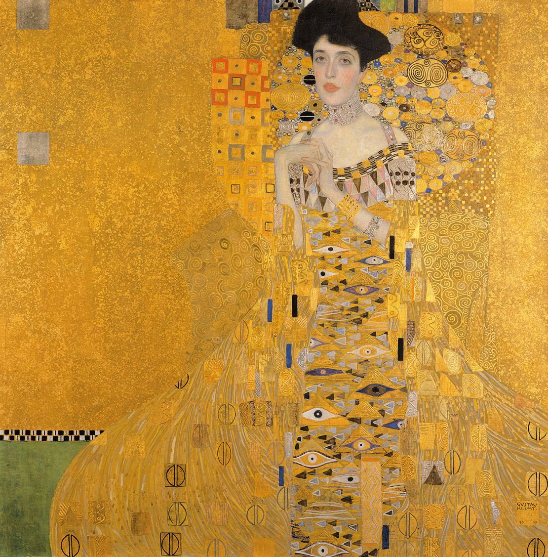 Remember when John Galliano referenced Klimt for his Spring 2008 couture collection? Yes, fashion is art.