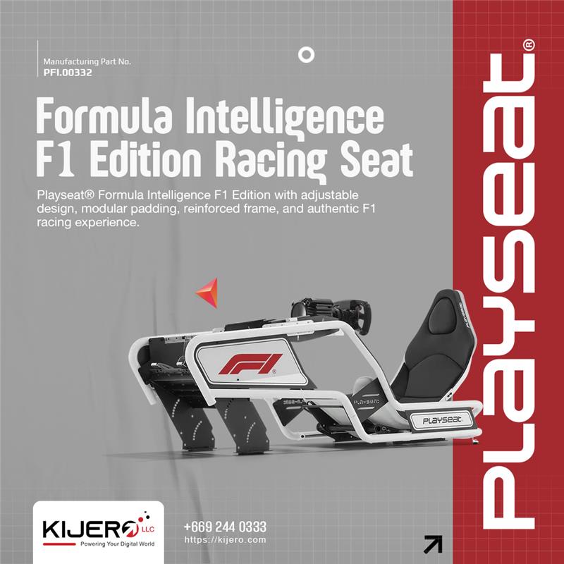Kijerollc's tweet image. 📢 Playseat PFI.00332 Formula Intelligence F1 Edition Racing Seat

🎮 Feel every corner. Own every race. Drive like a champion.

marketing@kijero.com | (669) 244-0333

🔗 kijero.com/playseat-pfi-0…

#kijero #Playseat #FormulaRacing #SimRacing  #SimRacer #california #LimitedStock