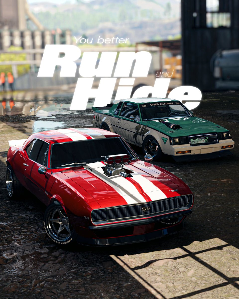 Zakon_BY's tweet image. Chevrolet Camaro SS &amp;amp; Buick Regal GNX

Need for Speed Unbound Wallpaper Materials 

one of my favorite set from 2024 with @StarShape29

#VirtualPhotography #NeedforSpeed