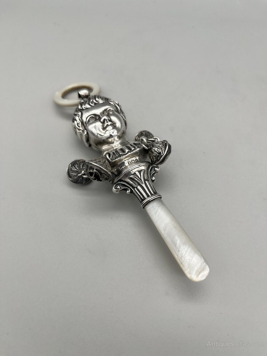antiques_atlas's tweet photo. Selling on Antiques Atlas we have
Burnell and Rowe
https://t.co/lYvN4dvXUW
Items for sale include these
Edwardian Silver Rattle / Teether, B'ham, 1906
19th C. Dutch Silver Box, Sheffield Import, 1890 @ilsuttoneri
#antique #antiques #antiquesilver https://t.co/Sh39izGaYF