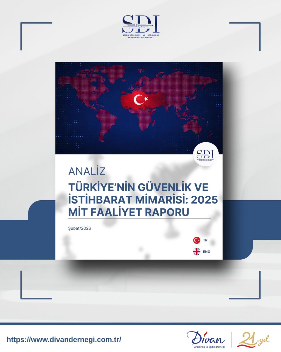 Siber Diplomasi & İstihbarat Araştırmaları Merkezi tweet media