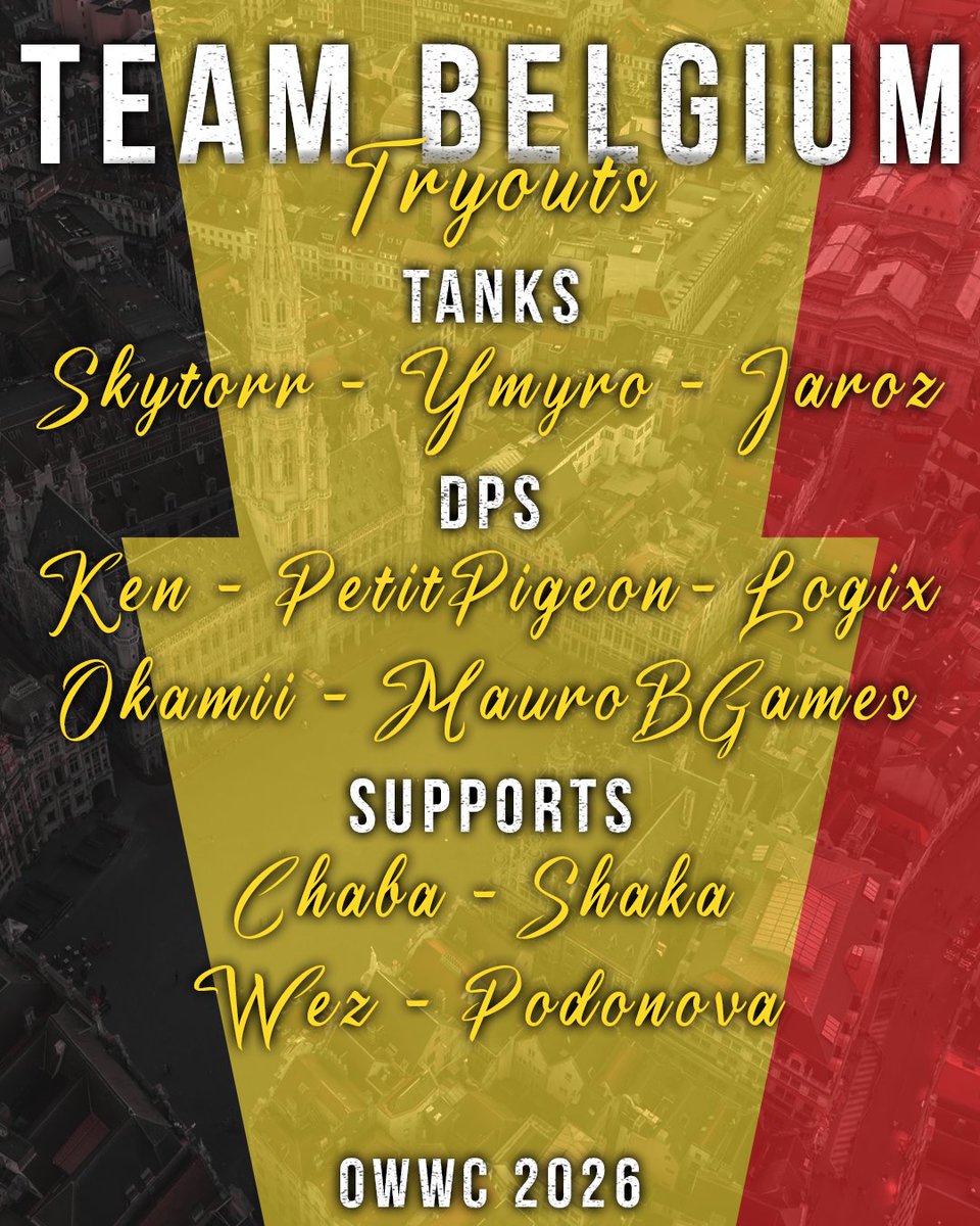 The Wild Boars - BelgiumOWWC tweet media