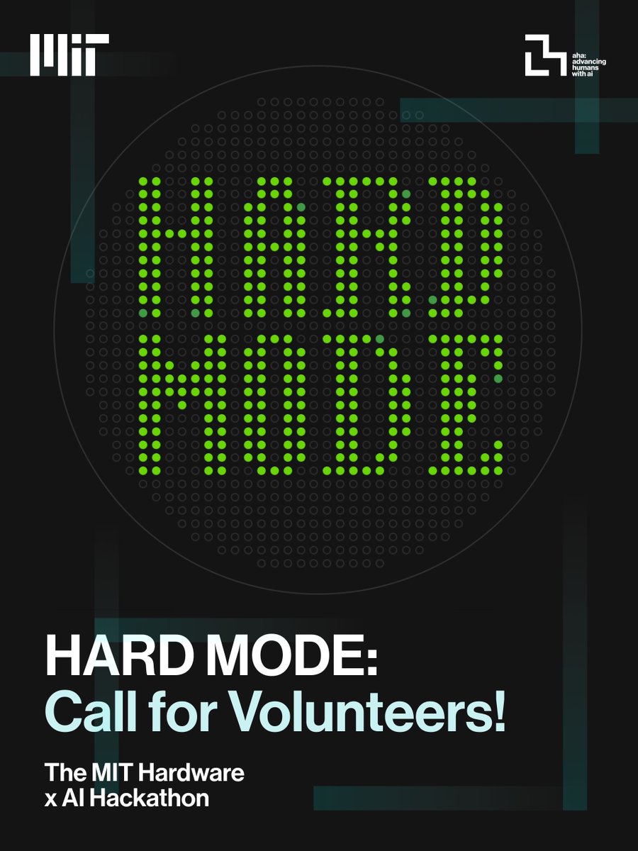 AHA at MIT Media Lab tweet media