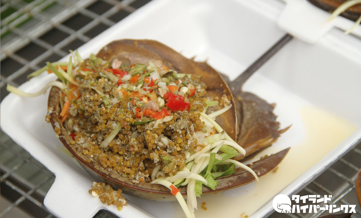 カブトガニ卵料理で女性が重体　2口で心停止状態に
 thaich.net/news/20260225r…  

・ミナミカブトガニ（Indo-Pacific horseshoe crab） 　
→ 一般的に食用とされる種 
・マルオカブトガニ（mangrove horseshoe crab） 　
→ テトロドトキシンなどの神経毒を含む場合があり、過去には死亡例も報告