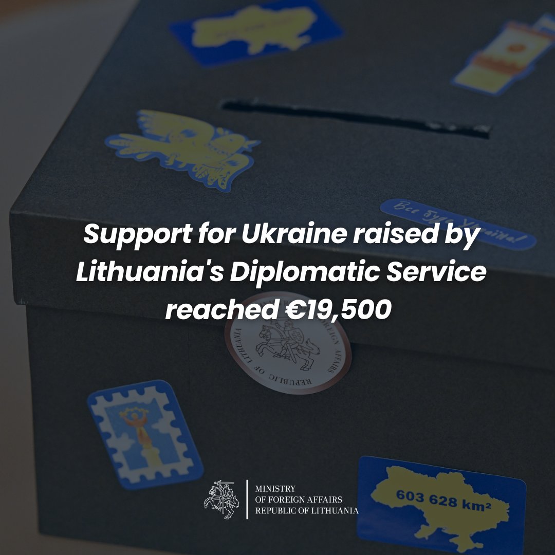LithuaniaMFA's tweet photo. 🫶 Lithuania continues sending light to #Ukraine. Lithuania’s Diplomatic Service has raised €19,500 equaling to at least 40 electricity generator sets, which are crucial for survival amid Russia's attacks on Ukraine's critical infrastructure. 🇱🇹🤝🇺🇦 https://t.co/oef7WbgWsb