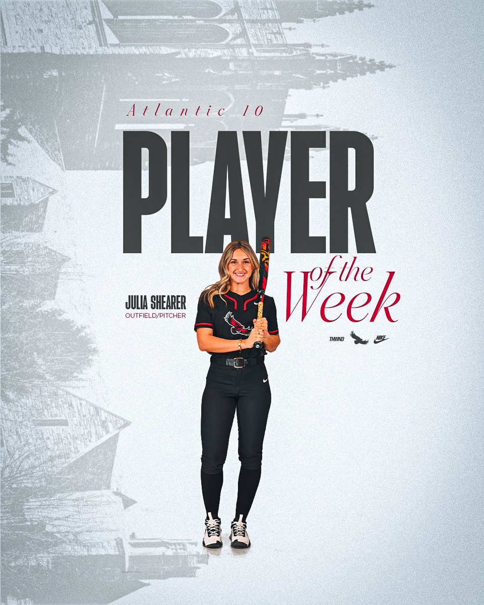 SJUHawks_SB's tweet photo. Congratulations to Julia Shearer on being named the A-10 Player of the Week!! #THWND https://t.co/e5QEdYZIcr