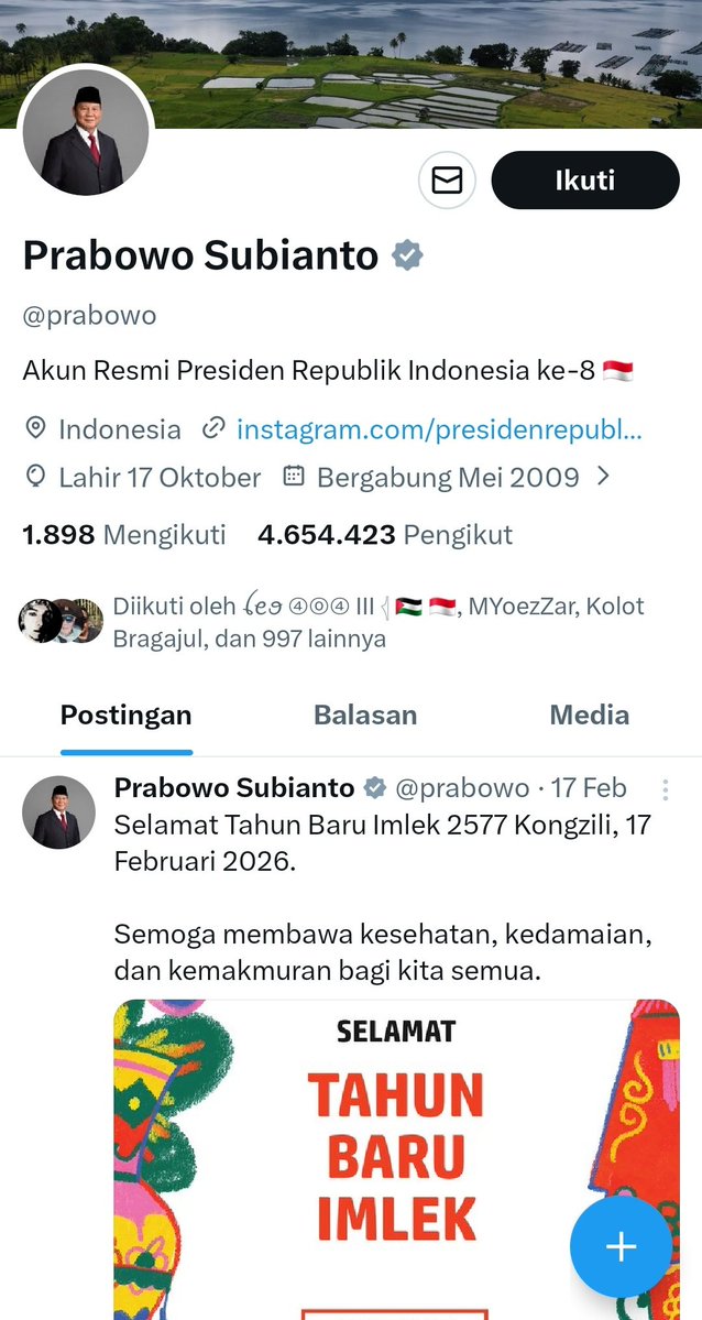 Puasa sudah hari ke 6
Pak <a href="/prabowo/">Prabowo Subianto</a> belum posting soal Ramadhan min <a href="/Gerindra/">Partai Gerindra</a> 🤔