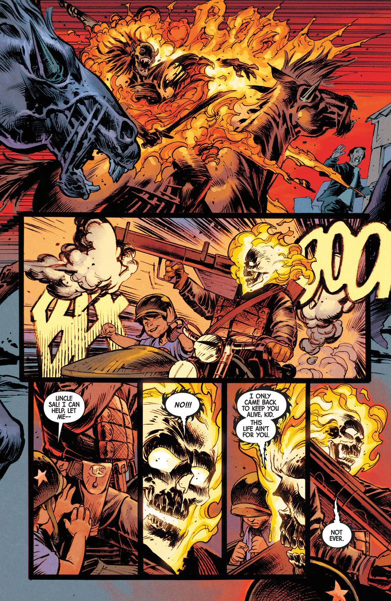 “Heroes are real”

Imagine your great uncle is a WWII Ghost Rider.