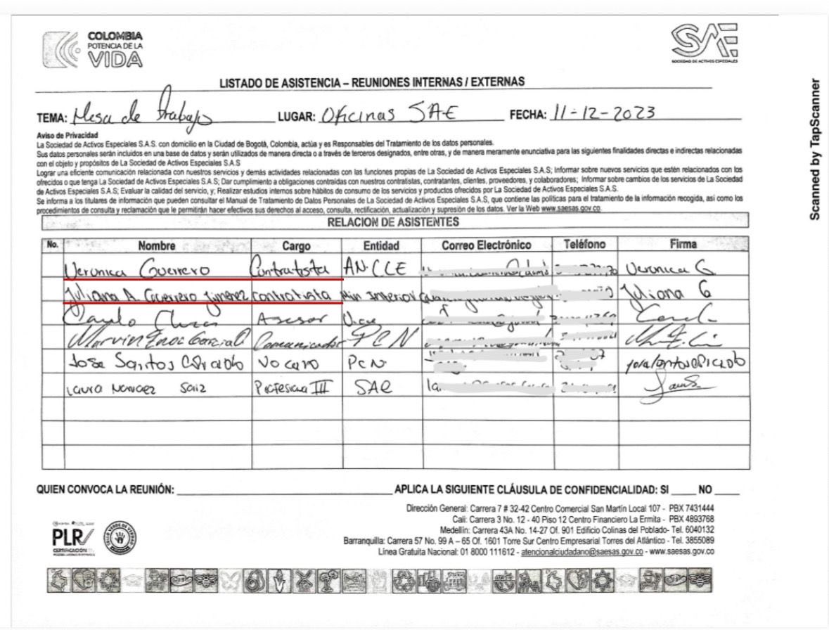 ¿Saben qué es lo más descarado de esto? Que en uno de los contratos de la <a href="/UIS/">UIS</a>  —sí, el más alto, de $9 millones— la misma Juliana Guerrero puso a su hermana a firmar una planilla de asistencia y pasó eso como evidencia de trabajo.

Descarada. Y aun así, <a href="/petrogustavo/">Gustavo Petro</a> la mantiene