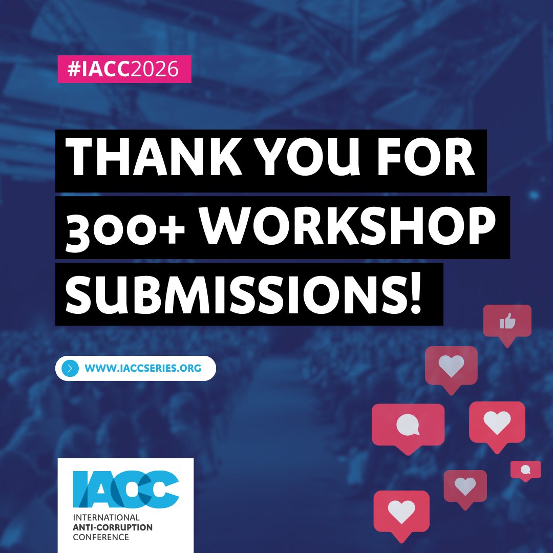 International Anti-Corruption Conference tweet media