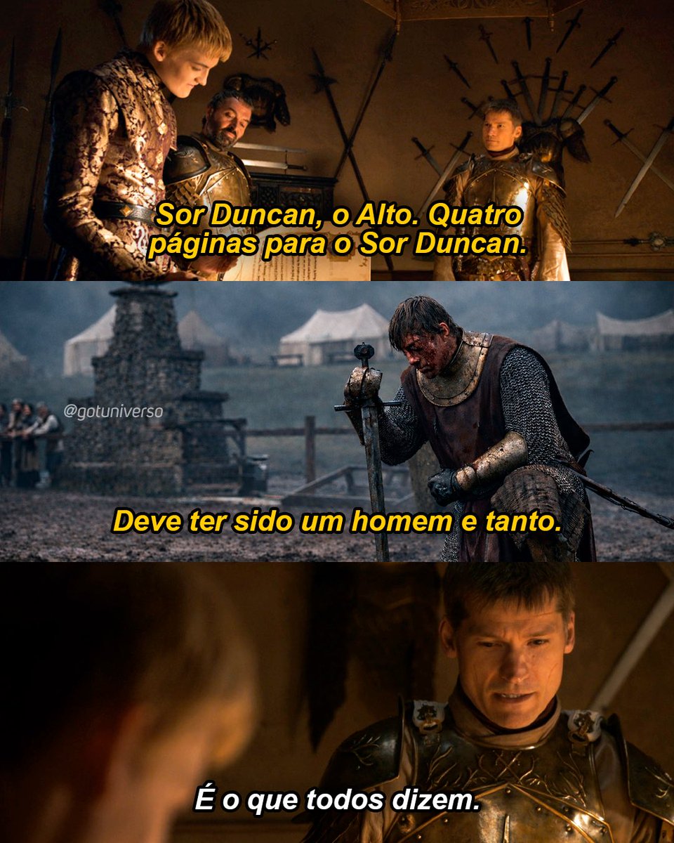universo_got's tweet photo. Ele entrou para a história ❤️

#OCavaleiroDosSeteReinos https://t.co/L7WbqFHdgu