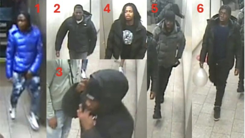 Do you recognise these men?

Officers investigating an assault at King’s Cross Underground station have released these images in connection.

At around 6.30am on Sunday 11 January 2026, a man and a woman walked onto the Victoria Line platform of the station when someone insulted