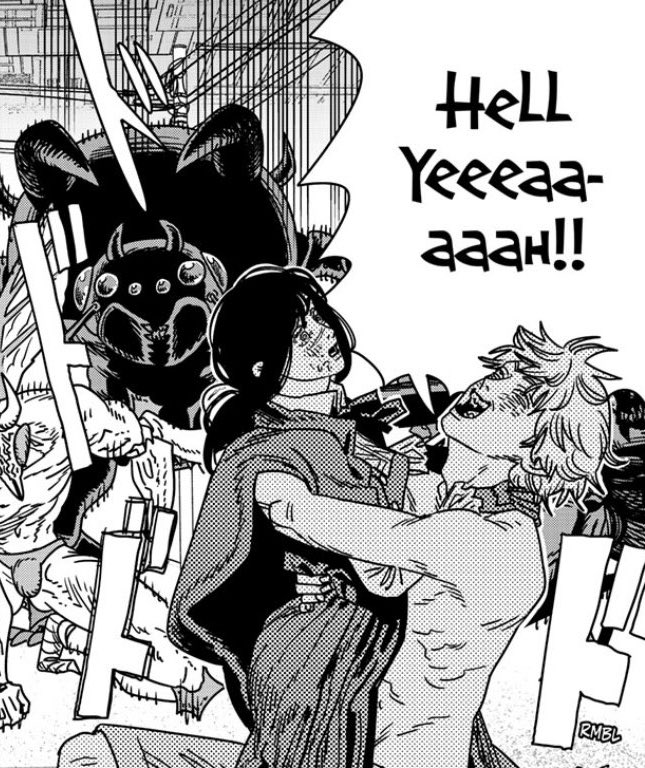 rezenaissance's tweet image. “denji cares about asa so he would never have sex with yoru, he has a plan!!!” he does not gaf 😭