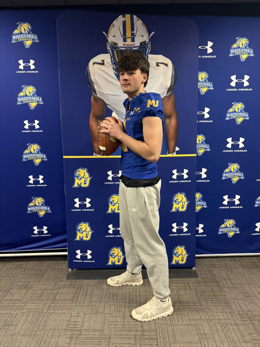 DannyFerrauilo's tweet photo. Thank you to @MUCougarsFB for a great official visit.

Had a good time meeting players, getting a tour of the school, and learning about the football program. 

Thank you to @_CoachCushing @kylegallagher23 and the whole staff for a great time. https://t.co/JRPq0wOuOG