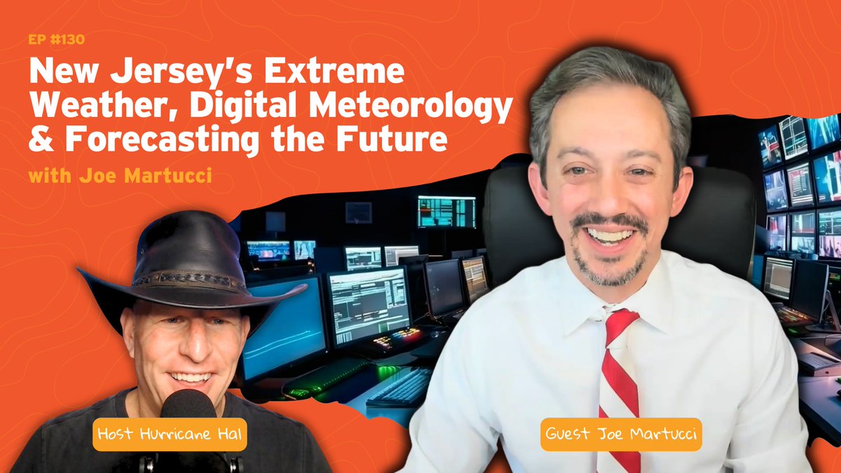_geotrek's tweet photo. In this episode of GeoTrek, Hurricane Hal sits down with @JoeMartWx, New Jersey’s only Certified Broadcast and Digital Meteorologist, an FAA-certified drone pilot, and President of Cup A Joe Weather and Drone. 

Watch on Youtube now 👉 https://t.co/WOravoaQ1F https://t.co/YRqUw5NCzE