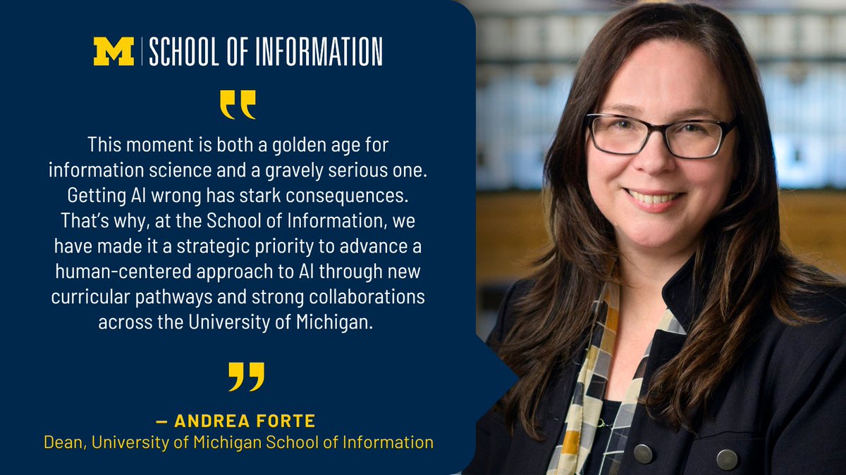 School of Information tweet media