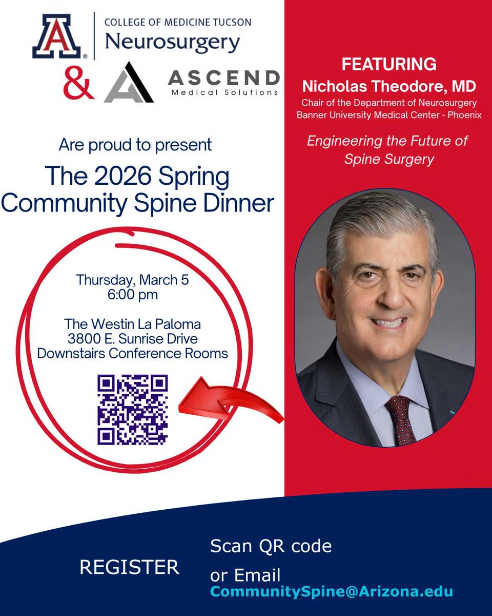 U of A College of Medicine Neurosurgery tweet media