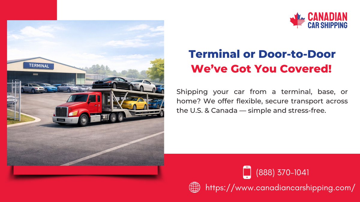 Canadian Car Shipping tweet media