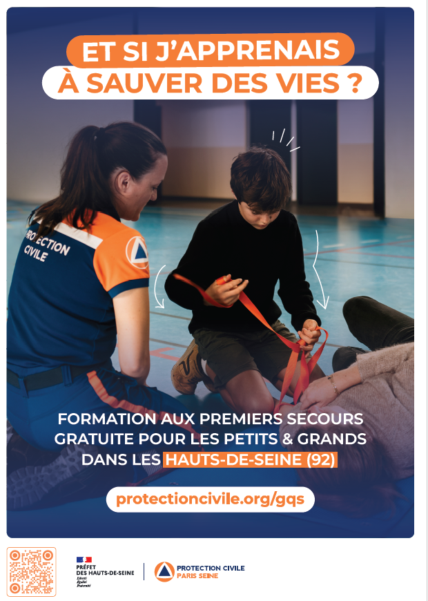 pcps92col's tweet photo. Dans le cadre de la campagne soutenue par @Prefet92 venez vous former gratuitement à #Colombes aux #GestesQuiSauvent (dès l'âge de 10 ans)

📆les 3, 4, 5, 6, 11, 13, 17, 20, 23, 24, 27, 29 et 31 mars  
🖊️Inscriptions https://t.co/Me5WRHHasq

@VilleColombes https://t.co/IWnqlILw7B