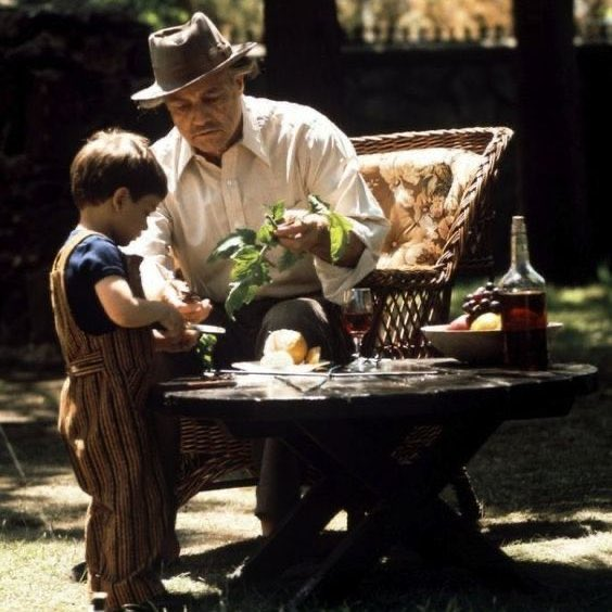 “A man who doesn't spend time with his family can never be a real man.”