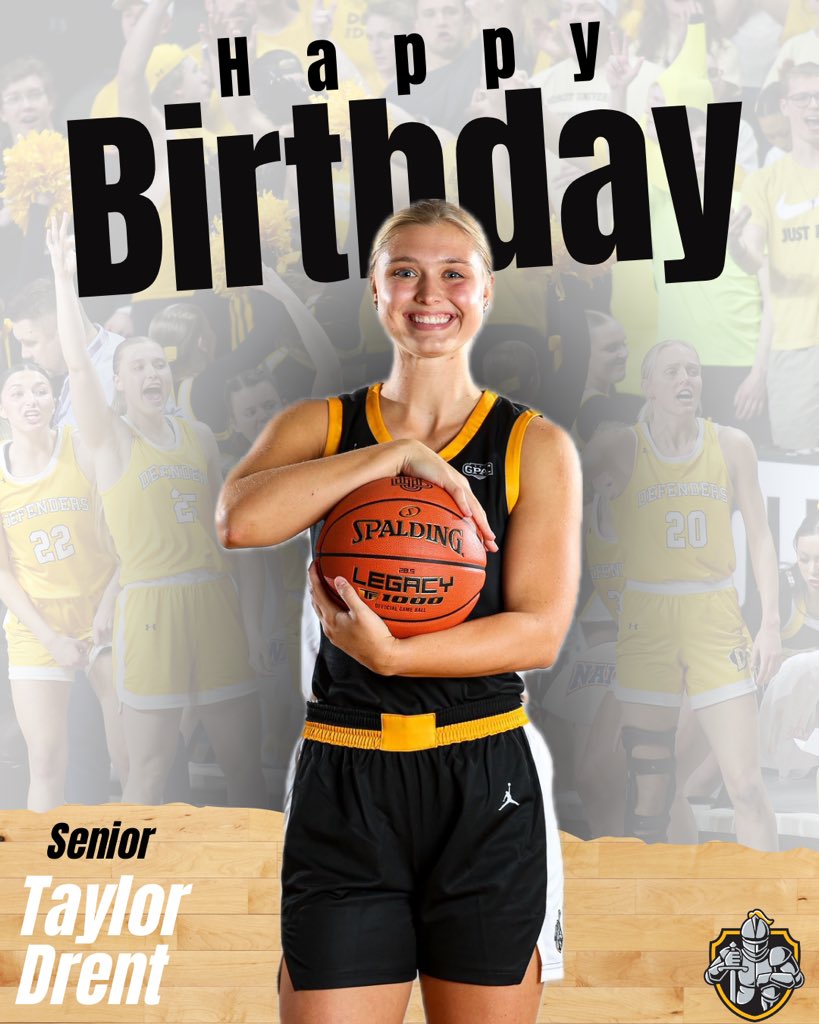 DordtWBB's tweet image. Happy birthday, Taylor! Hope you have the best day! 🥳🎉
#happybirthday #hbd #birthdayfun #defenderway #dordtbasketball