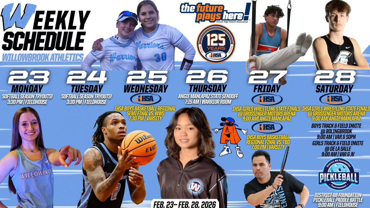 Willowbrook Athletics tweet media